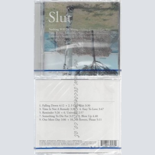 CD-NM-SEALED-SLUT -2002- -- NOTHING WILL GO WRONG