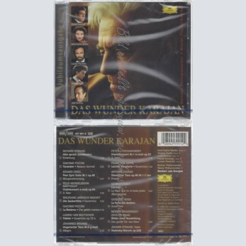 CD-NM-SEALED-HERBERT / KARAJAN UND VARIOUS -KOMPONIST- -1998- -- DAS WUNDER KARA
