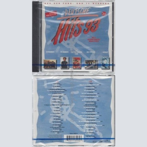 CD-NM-SEALED-HITS 93-DEUTSCH -- EXTRABREIT, PE WERNER, FANTA 4, PRINZEN, NICOLE,