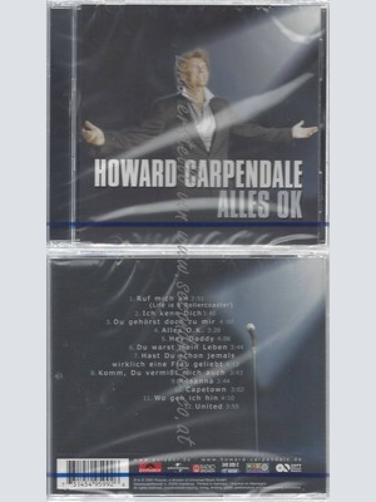 CD-NM-SEALED-HOWARD CARPENDALE -2001- -- ALLES O.K.
