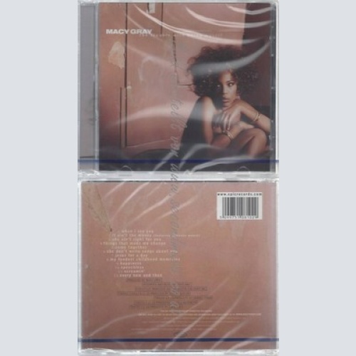 CD-NM-SEALED-MACY GRAY -2003- -- THE TROUBLE WITH BEING MYSELF