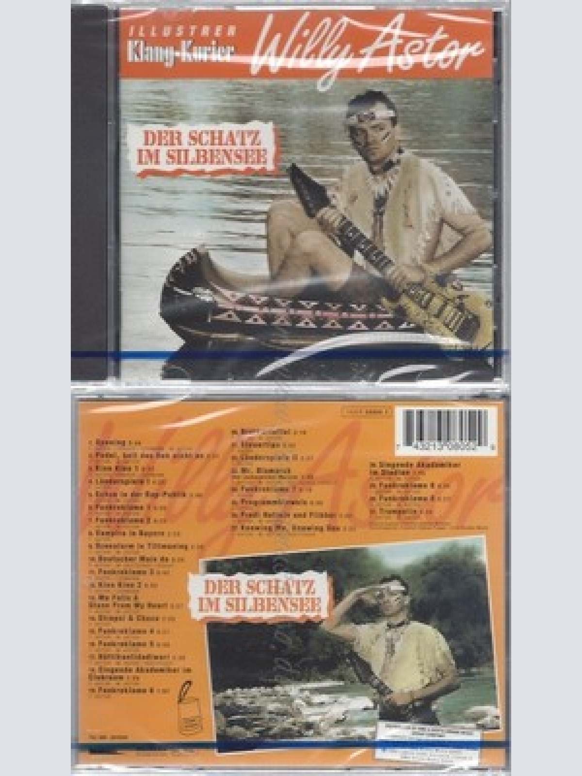 CD--NM-SEALED-WILLY ASTOR -1995- -- DER SCHATZ IM SILBENSEE