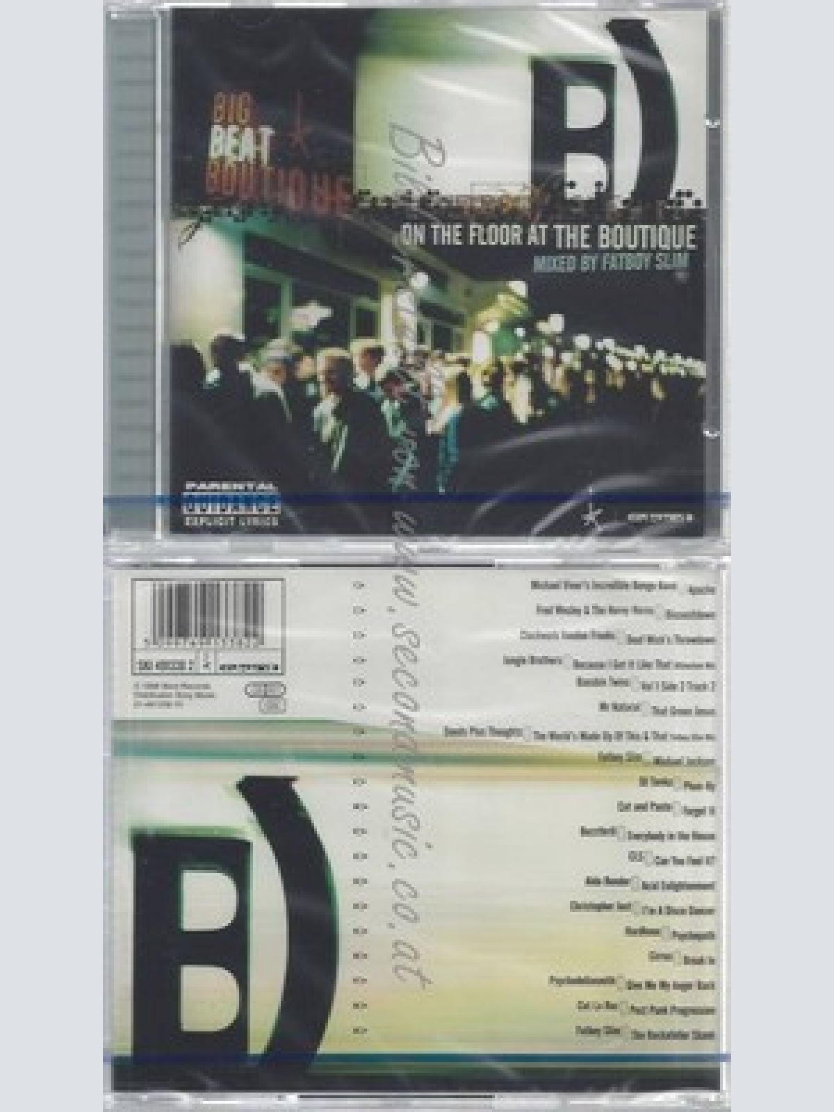 CD-NM-SEALED-FATBOY SLIM -1998- -- ON THE FLOOR AT THE BOUTIQUE