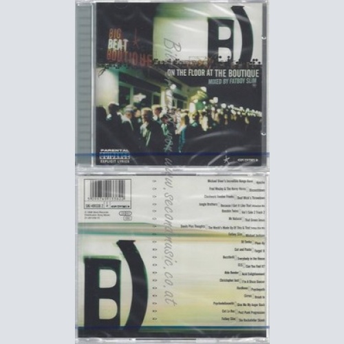 CD-NM-SEALED-FATBOY SLIM -1998- -- ON THE FLOOR AT THE BOUTIQUE