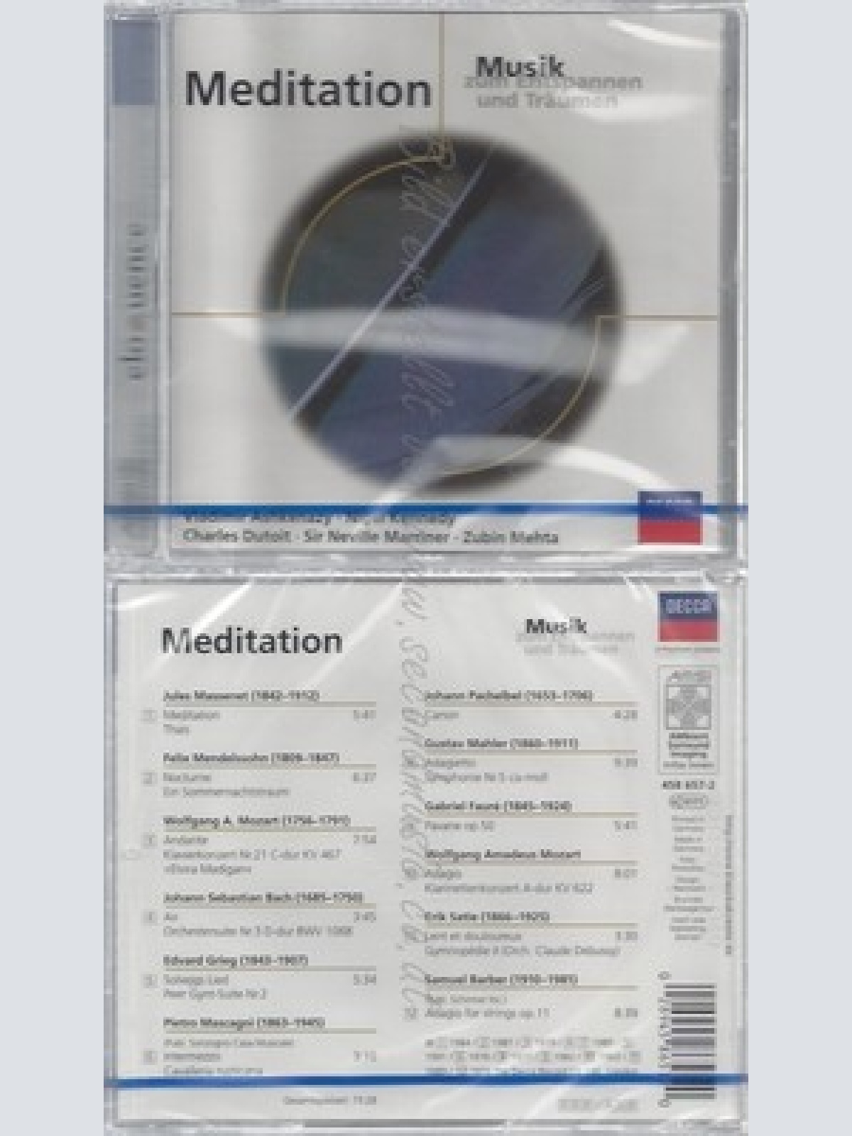CD--NM-SEALED-VARIOUS UND VARIOUS -KOMPONIST- -1998- -- ELOQUENCE - MEDITATION