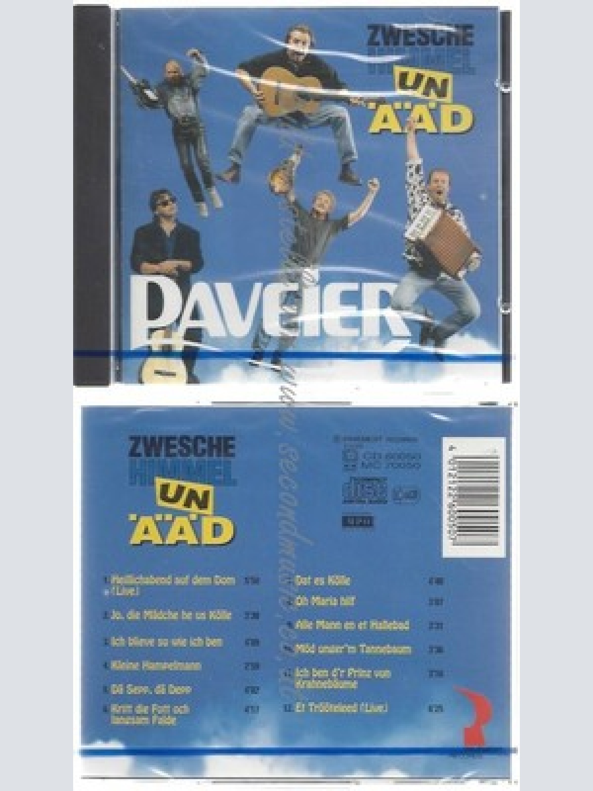 CD-NM-SEALED-DE PAVEIER -1995- -- ZWESCHE HIMMEL UN AÄD