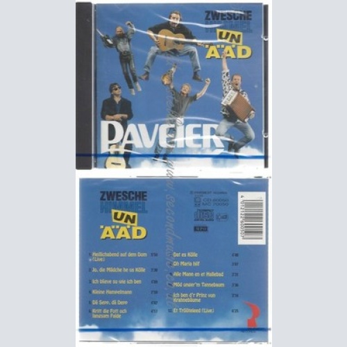 CD-NM-SEALED-DE PAVEIER -1995- -- ZWESCHE HIMMEL UN AÄD