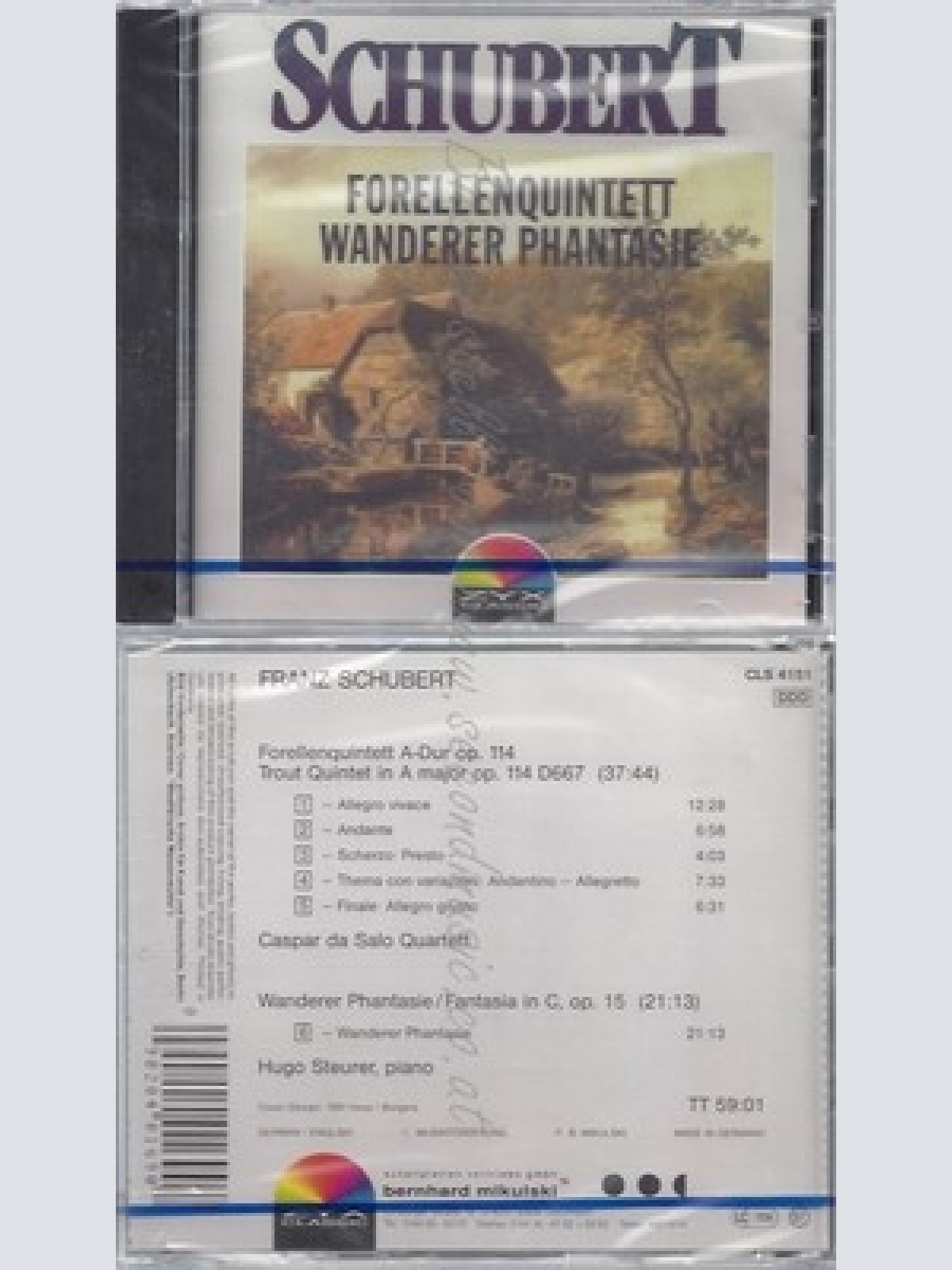 CD--NM-SEALED-WANDERER-FANTASIE / FRANZ SCHUBERT UND FRANZ SCHUBERT -KOMPONIST-