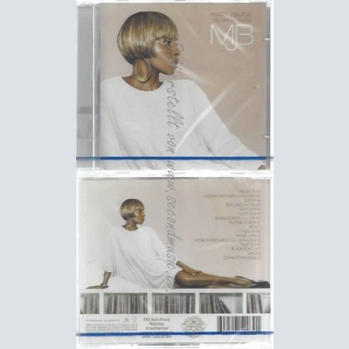 CD-NM-SEALED-MARY J. BLIGE -2008- -- GROWING PAINS