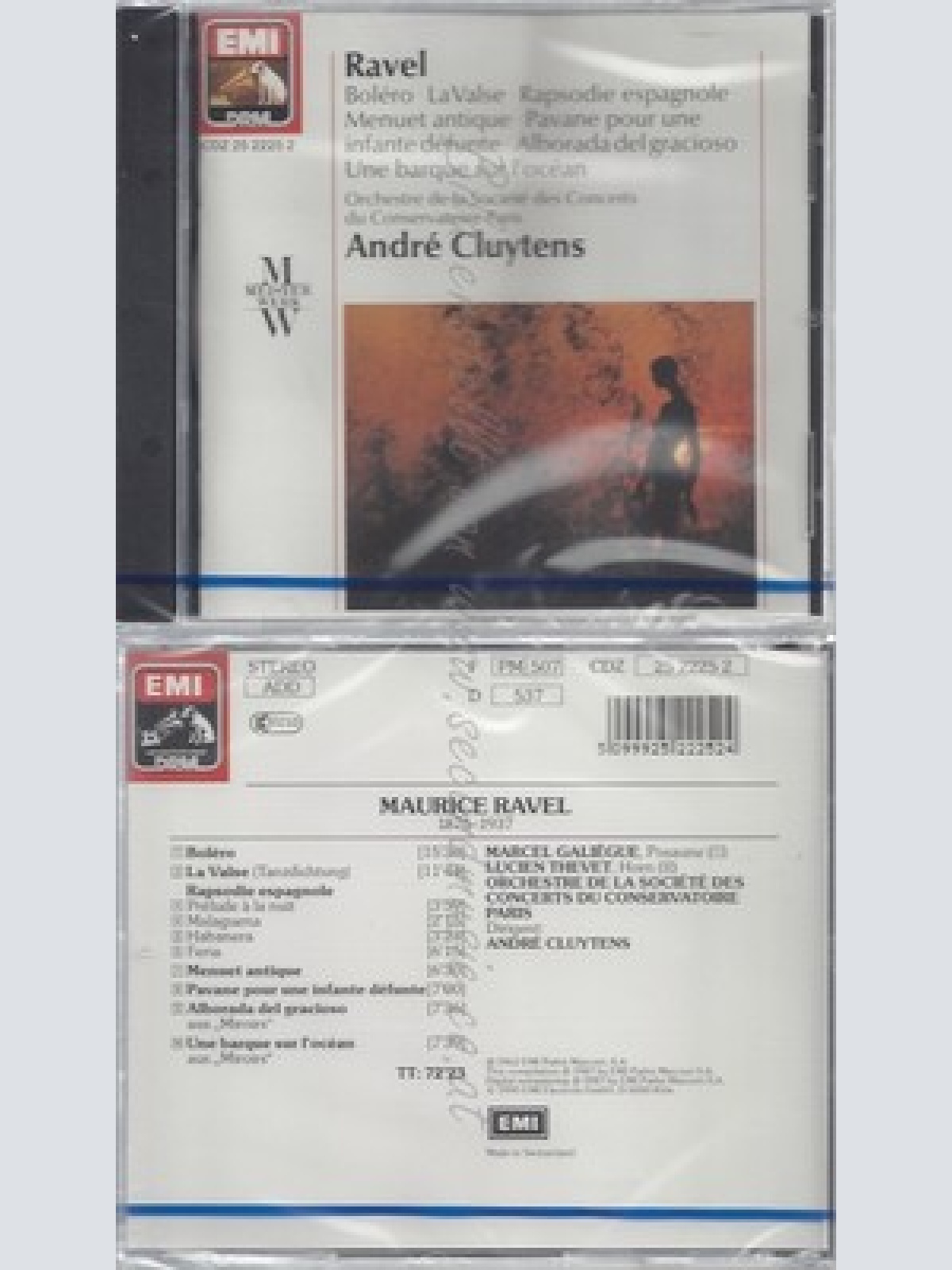 CD--NM-SEALED-RHAP.ESPAGNOLE / LA VALSE U.A. / ANDRE CLUYTENS, OCP UND MAURICE