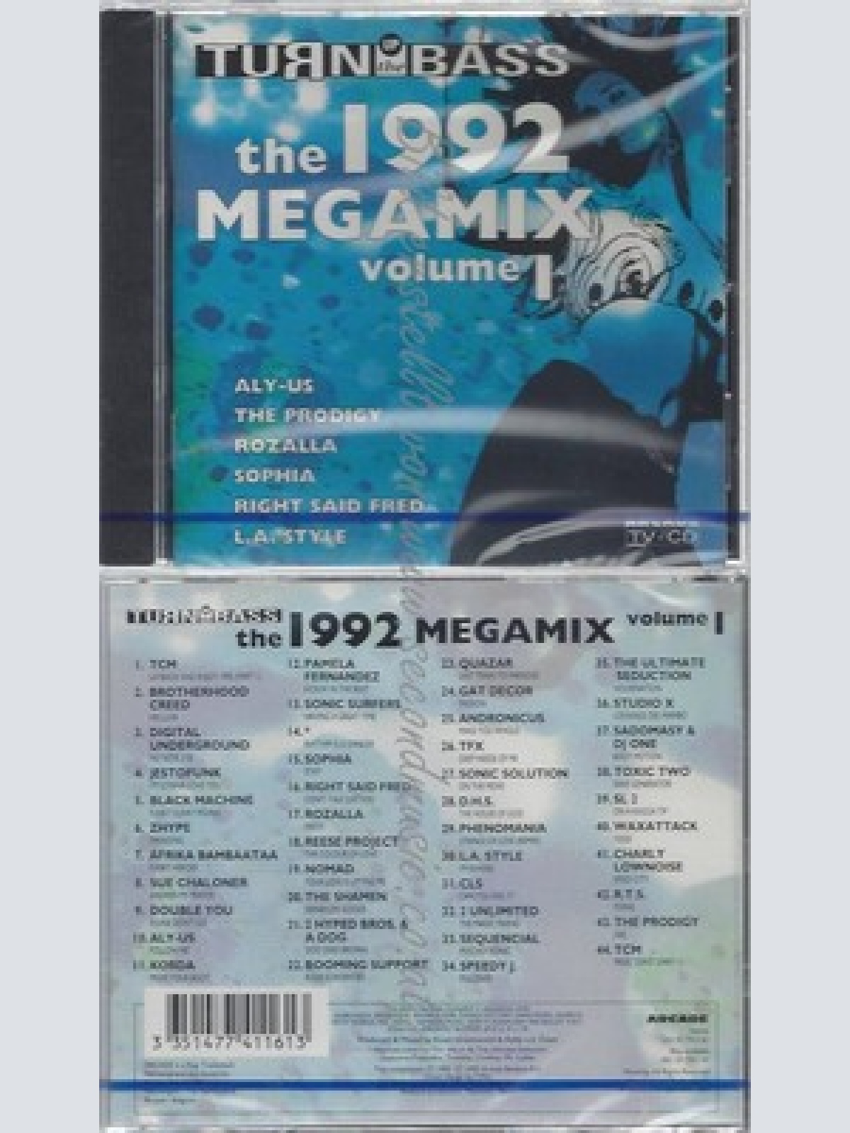 CD--NM-EGAM. VOL.1 / DIVERSE UND VARIOUS -1993- -- TURN UP THE BASS