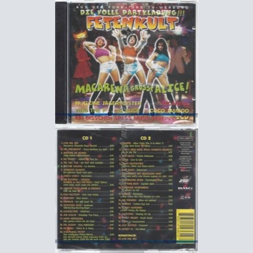 CD-NM-SEALED-VARIOUS -1997- - DOPPEL-CD -- FETENKULT