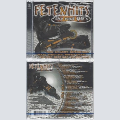 CD-NM-SEALED-VARIOUS -1999- - DOPPEL-CD -- FETENHITS - THE REAL 90'S