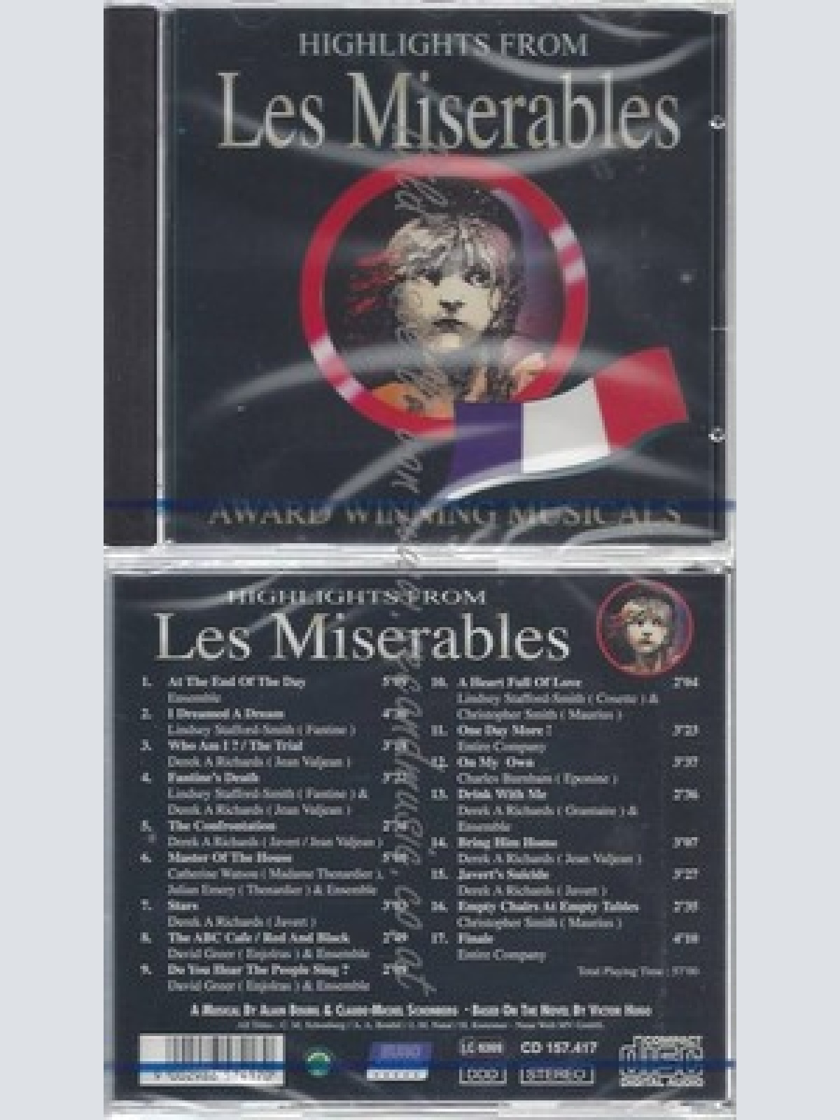 CD-NM-SEALED-VARIOUS -2004- - SOUNDTRACK -- LES MISERABLES