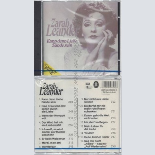 CD-NM-SEALED-ZARAH LEANDER -1987- -- KANN DENN LIEBE SÜNDE SEIN