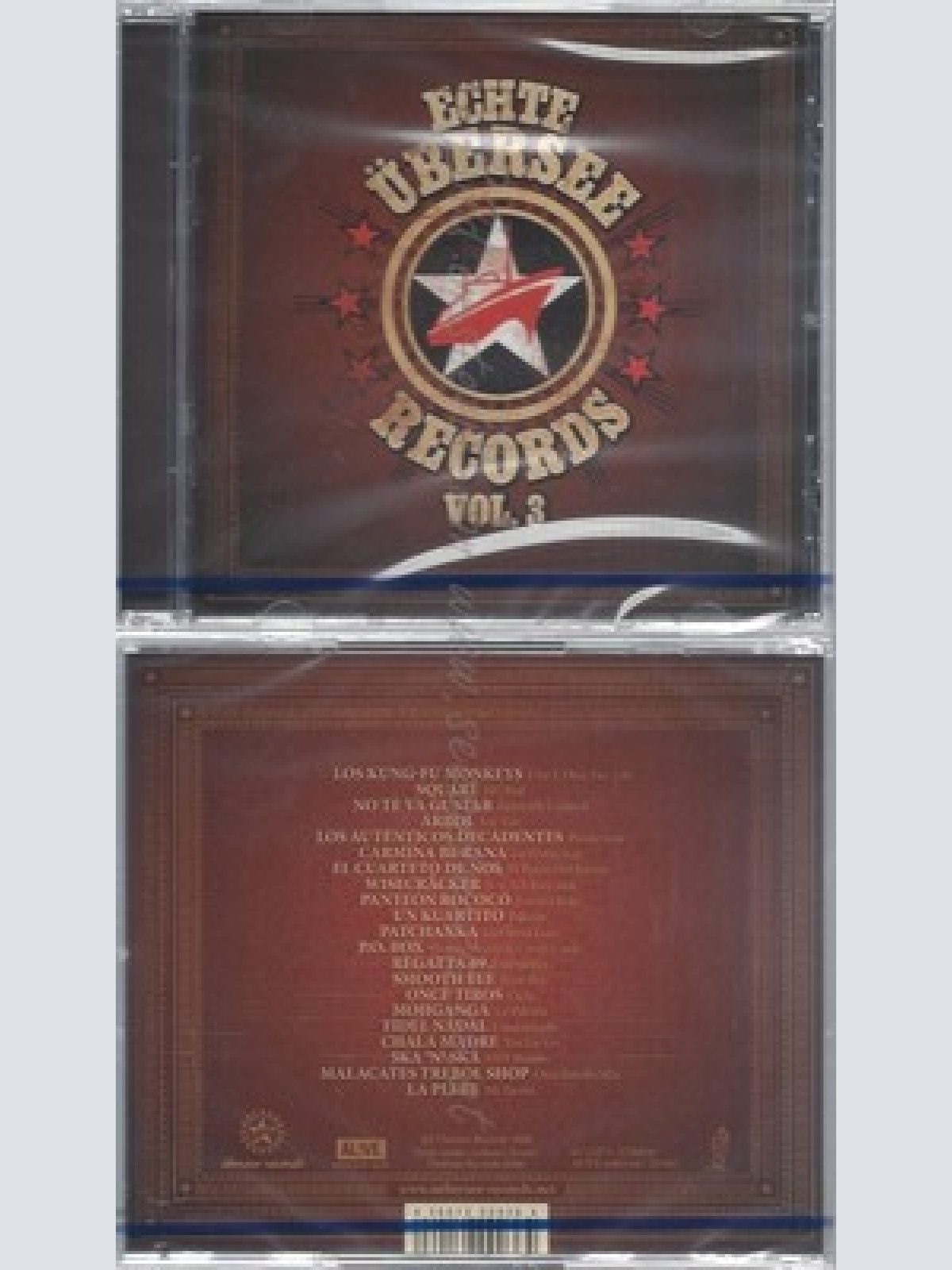 CD--NM-SEALED-VARIOUS -2008- -- ECHTE ÜBERSEE RECORDS VOL.3