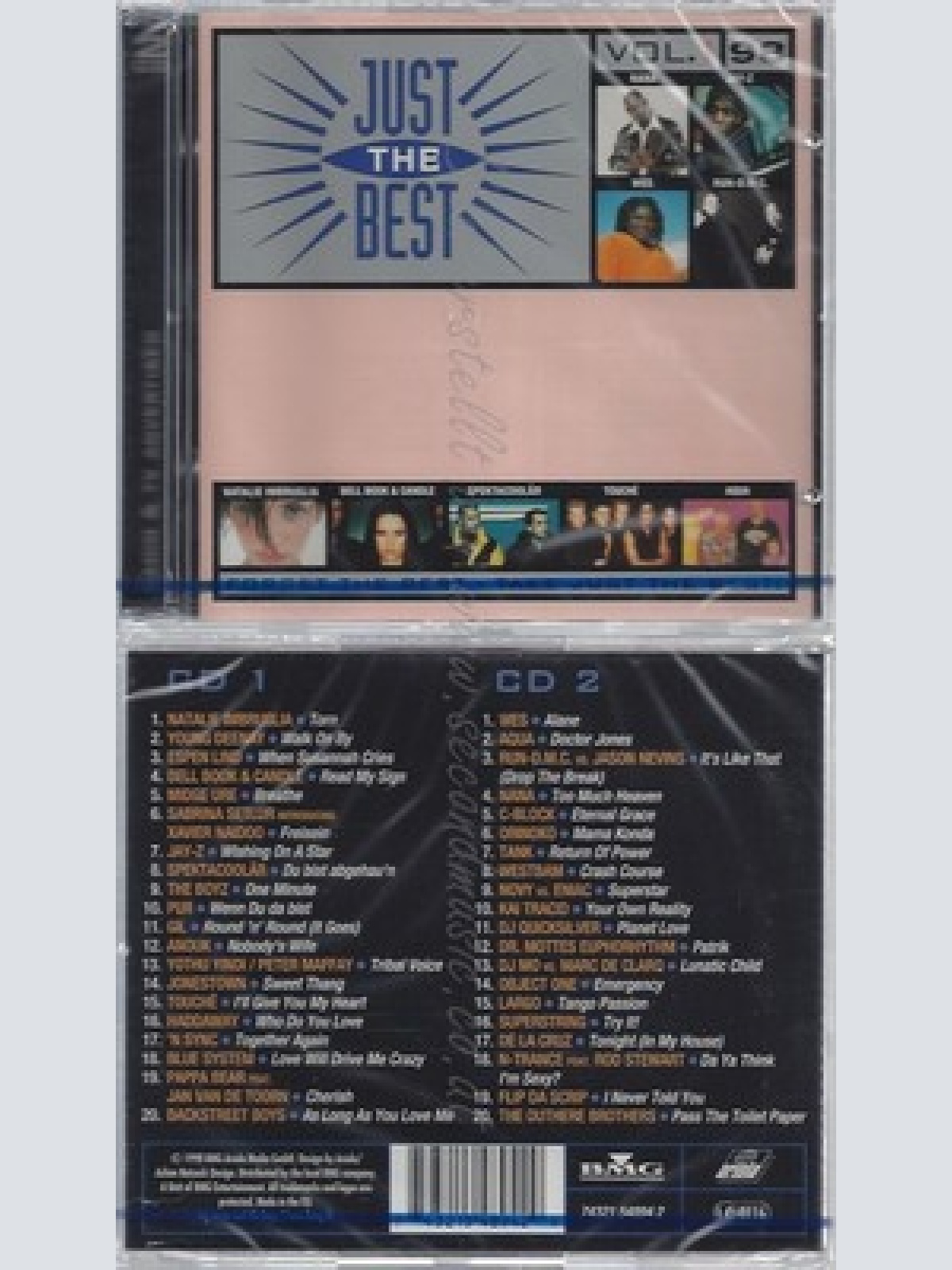 CD--NM-SEALED-VARIOUS -1998- - DOPPEL-CD -- JUST THE BEST 1998 VOL. 1