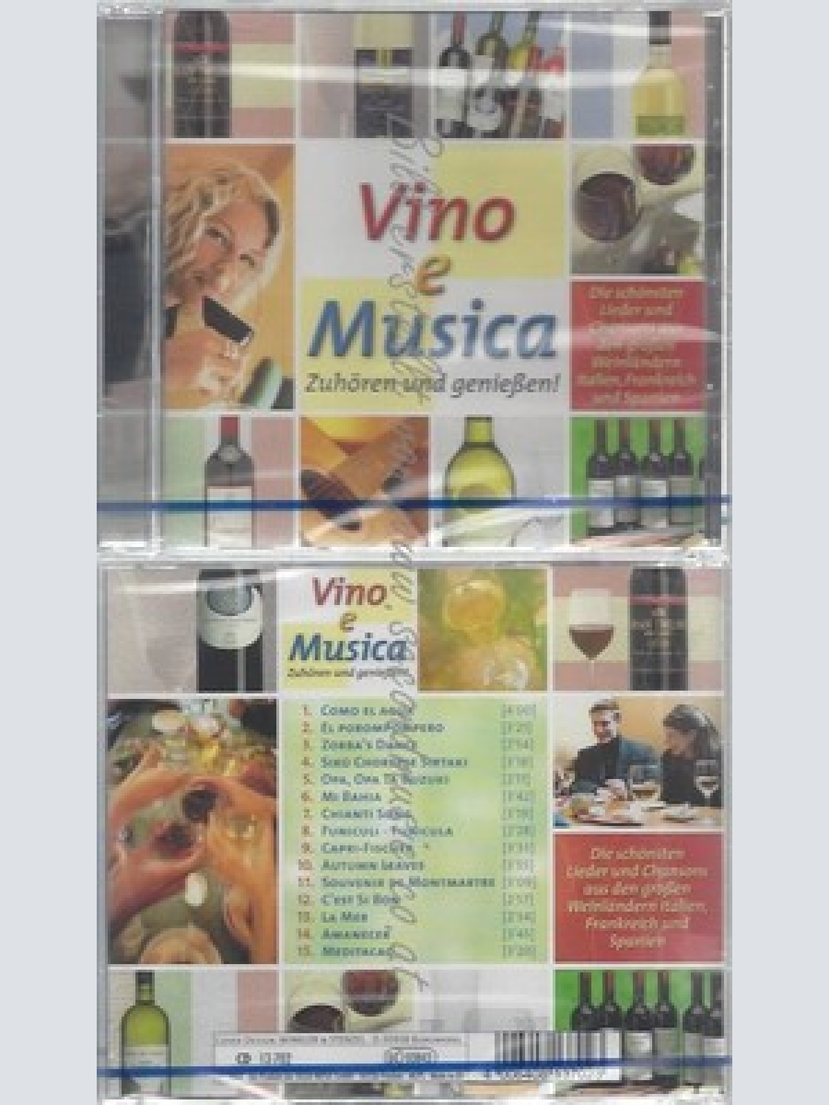 CD--NM-VARIOUS -2012- -- VINO & MUSICA
