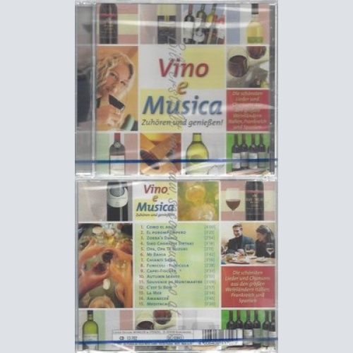 CD--NM-VARIOUS -2012- -- VINO & MUSICA