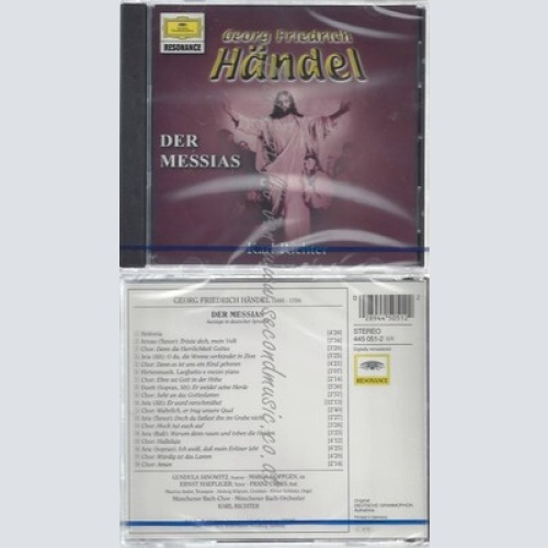 CD-NM-SEALED-JANOWITZ, HÖFFGEN, HAEFLIGER UND CRASS -1995- -- RESONANCE - HÄNDEL