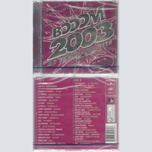 CD-NM-SEALED-VARIOUS -2003- - DOPPEL-CD -- BOOOM 2003-THE THIRD