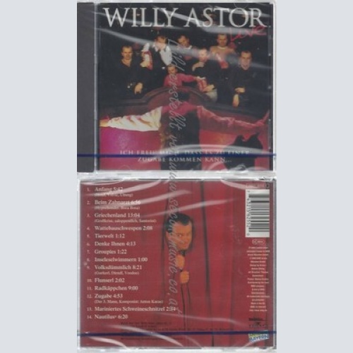 CD-NM-SEALED-WILLY ASTOR -1998- -- ES FREUT MICH,DASS ES ZU EINER ZUGABE KOMMEN