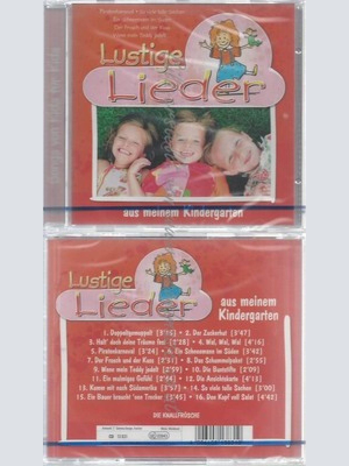 CD-NM-SEALED-VARIOUS -2004- -- LUSTIGE LIEDER AUS MEINEM KINDERGARTEN
