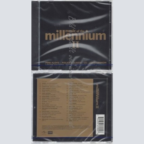 CD-NM-SEALED-VARIOUS -2001- - DOPPEL-CD -- MUSIC OF THE MILLENIUM 2