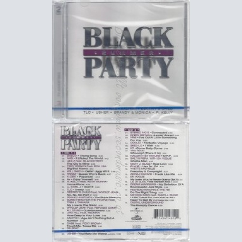 CD--NM-SEALED-VARIOUS -2000- - DOPPEL-CD -- BLACK SUMMER PARTY