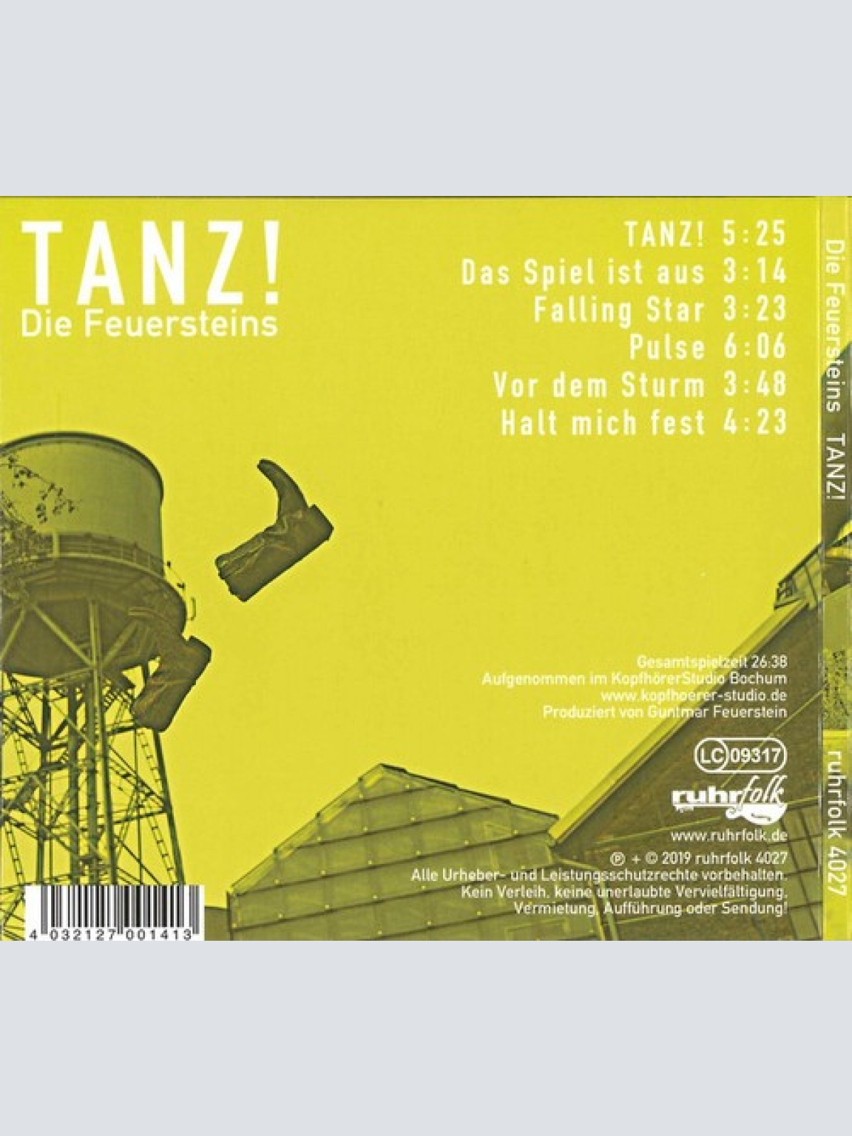 CD, EP Die Feuersteins - Tanz!