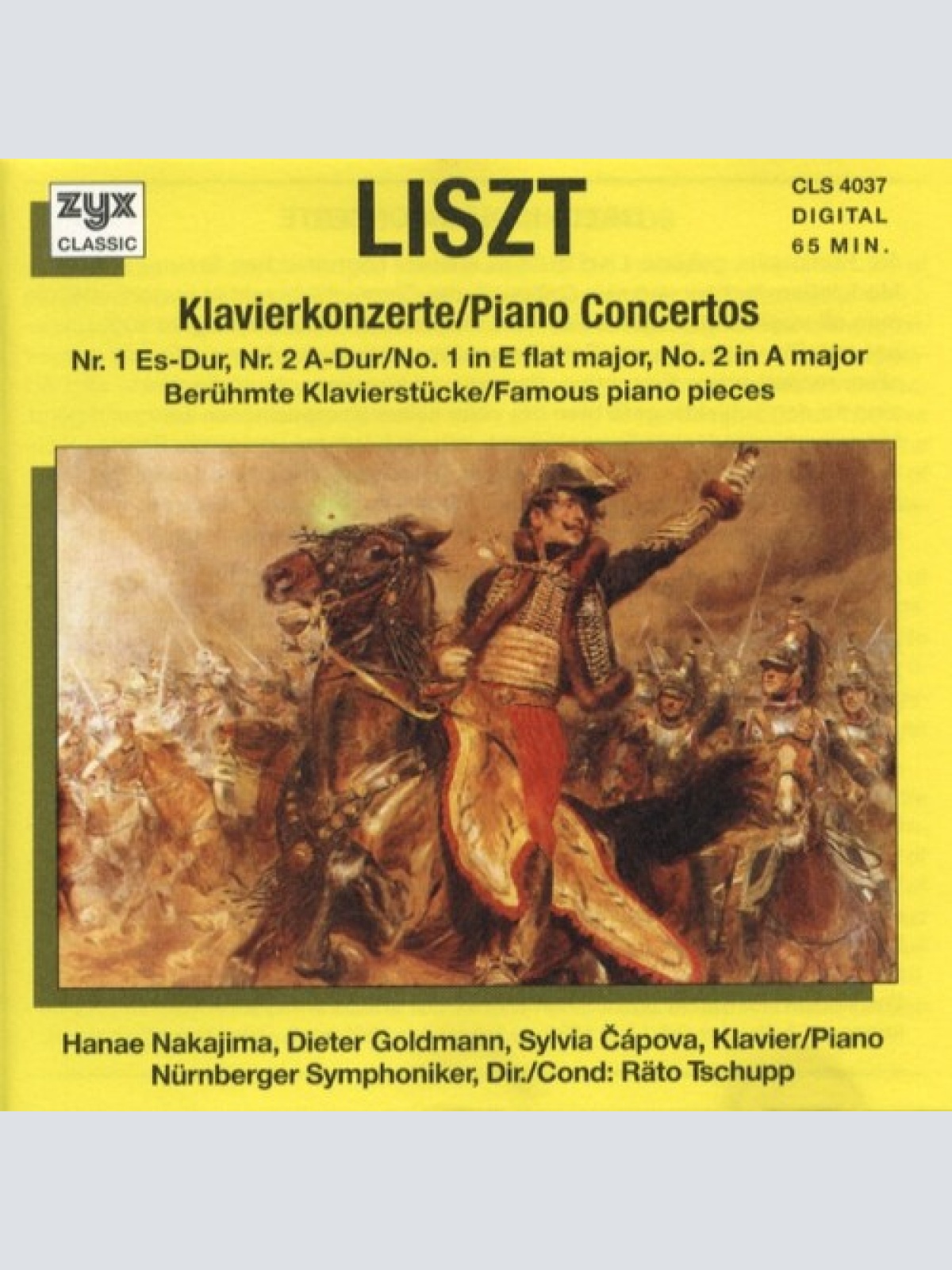 CD, Comp Liszt* - Hanae Nakajima, Dieter Goldmann, Sylvia Čápova*, Nürnberger...