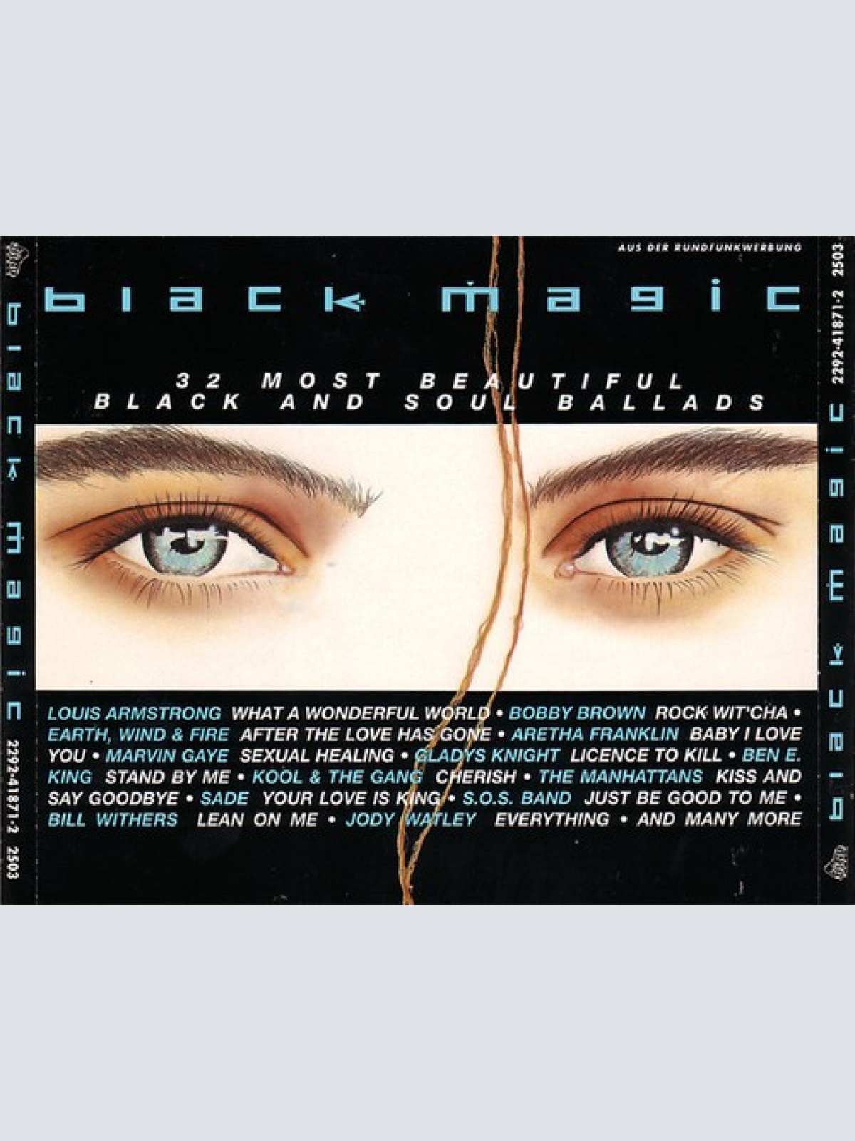 2xCD, Comp Various - Black Magic 1 - 32 Most Beautiful Black And Soul Ballads