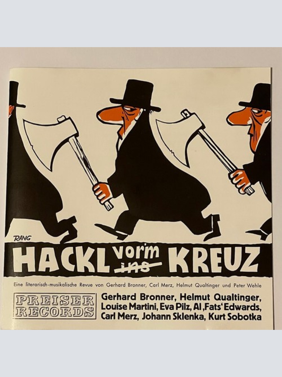 CD, Album, Comp Various - Glanzlichter Aus "Hackl Vor'm Kreuz"