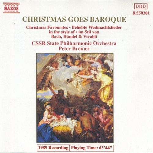 CD CSSR State Philharmonic Orchestra*, Peter Breiner - Christmas Goes Baroque