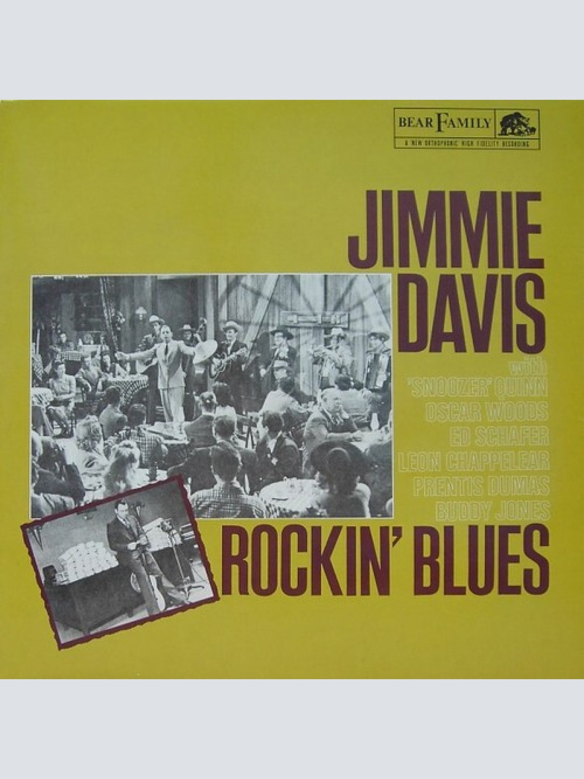 LP, Comp Jimmie Davis - Rockin' Blues
