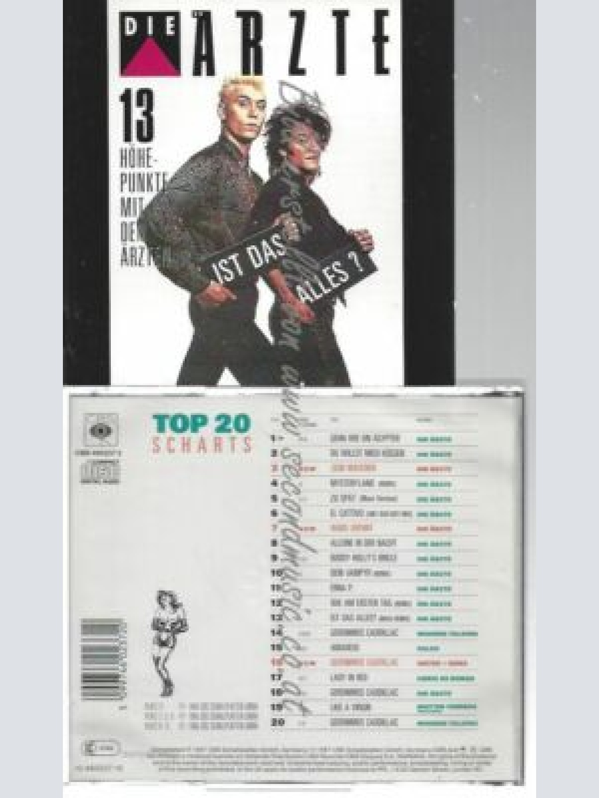 CD--DIE ÄRZTE | --IST DAS ALLES -13  HÖHEPUNKTE MIT DEN ÄRZTEN