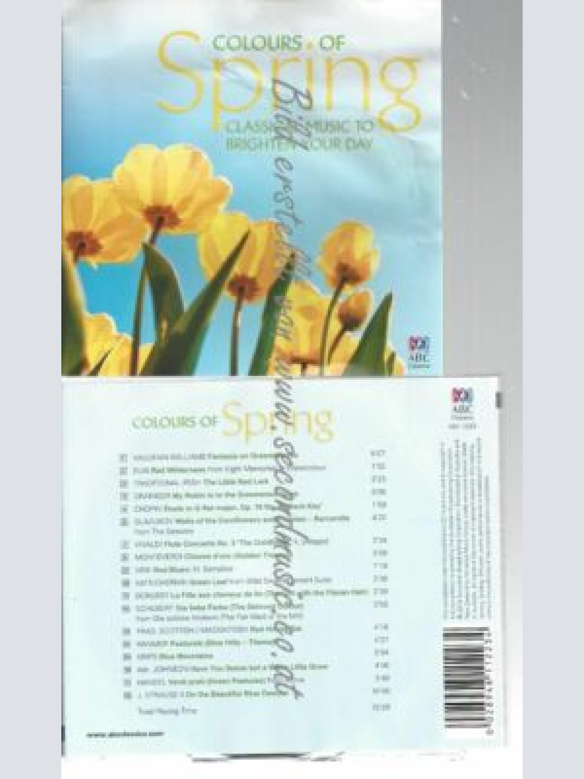CD--VARIOUS [ABC CLASSICS]--COLOURS OF SPRING:CLASSICAL MU