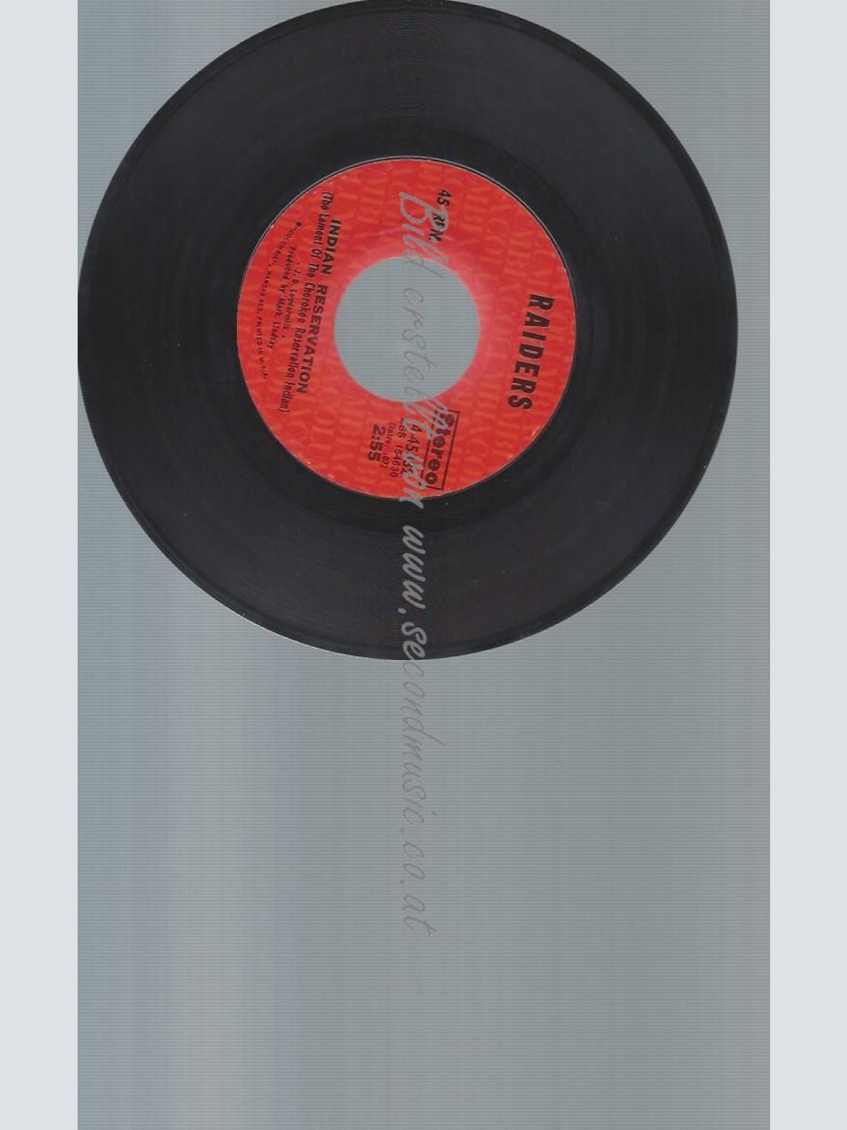 7"   Raiders  – Indian Reservation