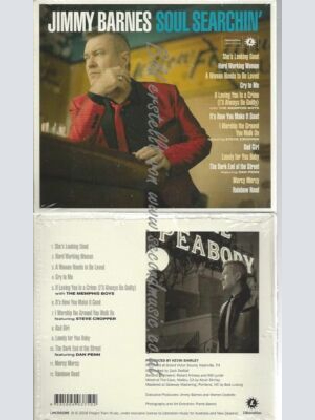 CD--JIMMY BARNES--SOUL SEARCHIN