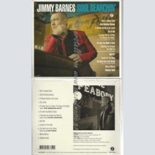 CD--JIMMY BARNES--SOUL SEARCHIN