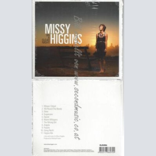 CD--MISSY HIGGINS--ON A CLEAR NIGHT [TRX]