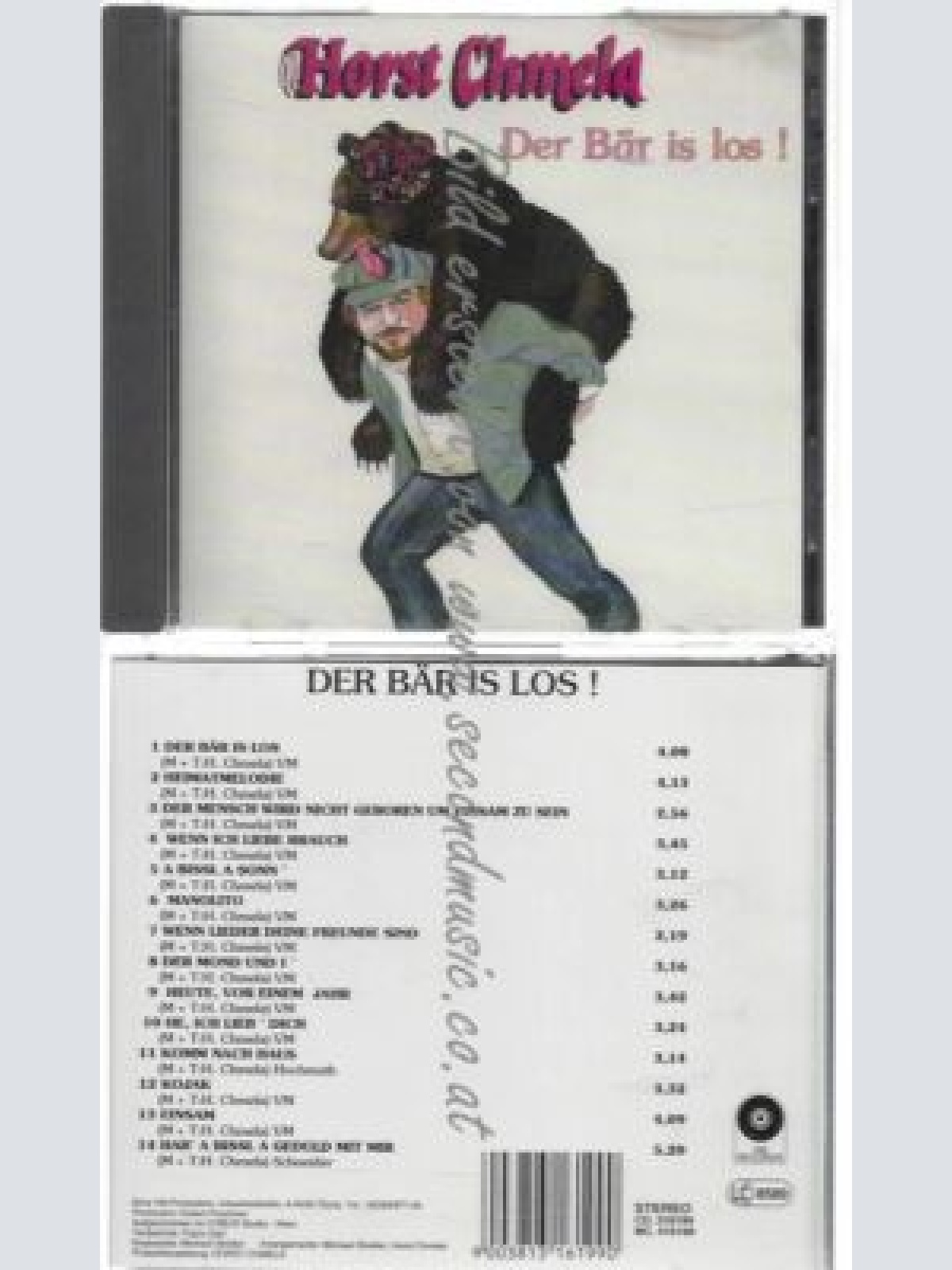 CD--CHMELA,HORST--DER BÄR IST LOS