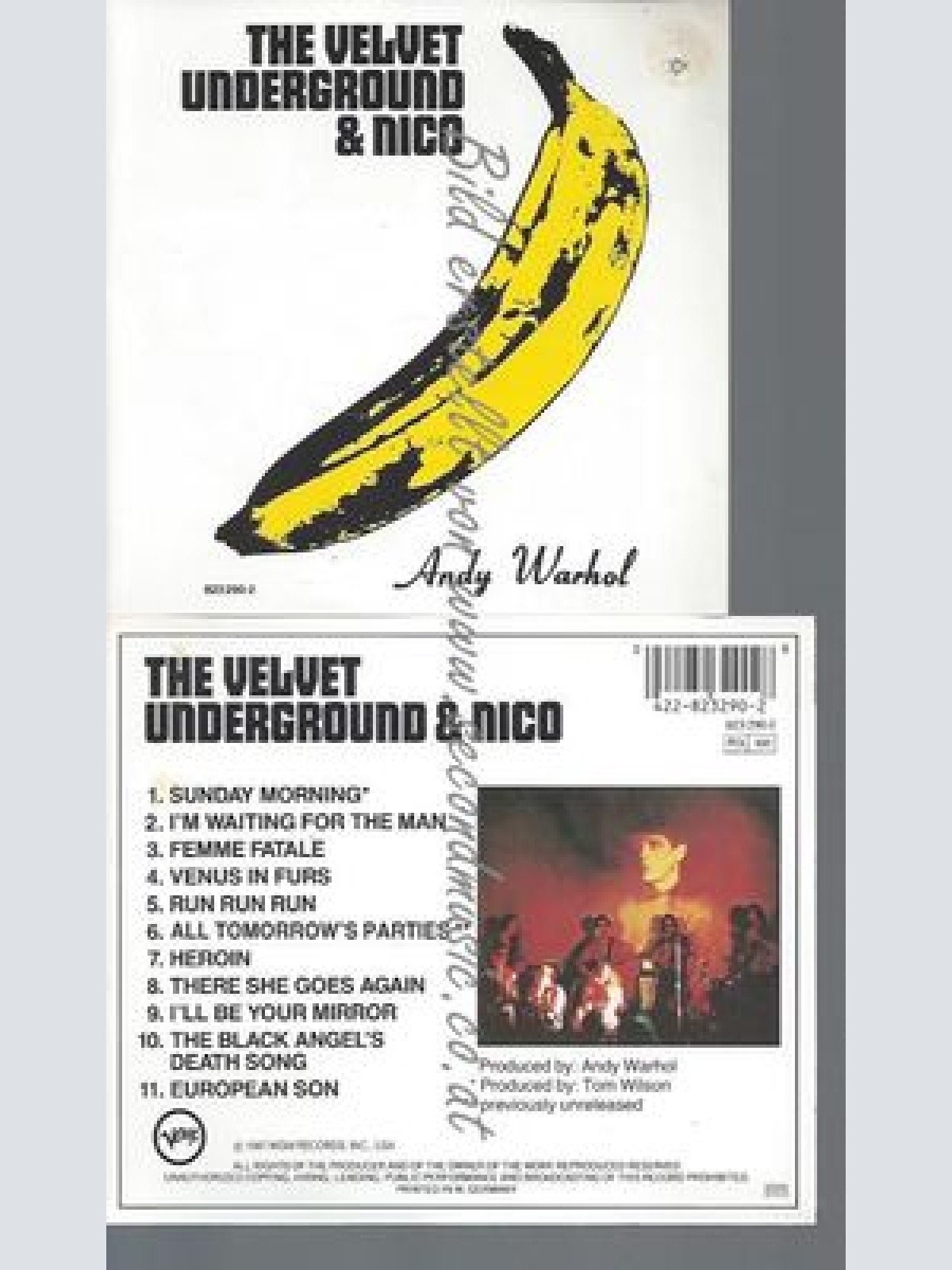 CD--THE VELVET UNDERGROUND--FEAT.NICO-- 823290-2 W Germany
