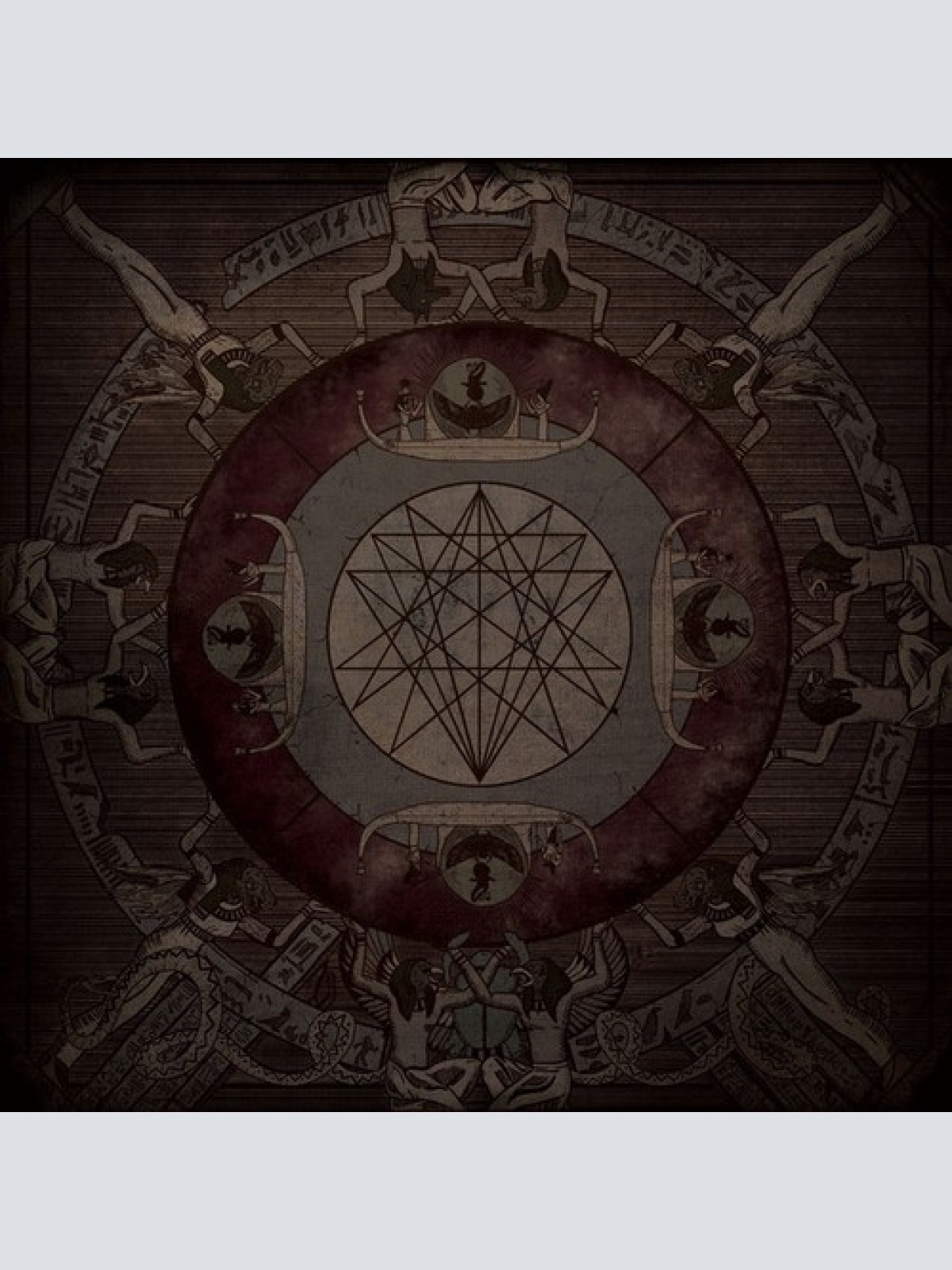 CD Nightbringer & Dødsengel - Circumambulations Of The Solar Inferno