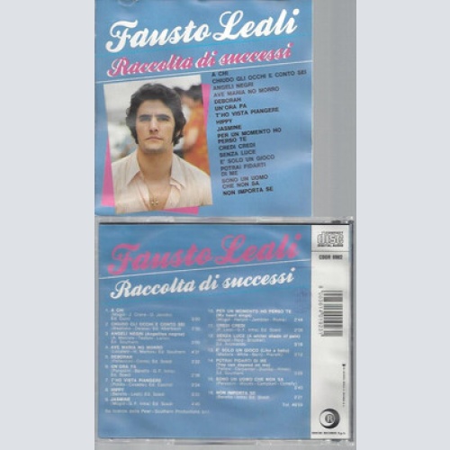 CD--FAUSTO LEALI RACCOLTA DI SUCCESSI