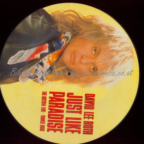 DAVID LEE ROTH JUST LIKE PARADISE   // PICTURE LP /