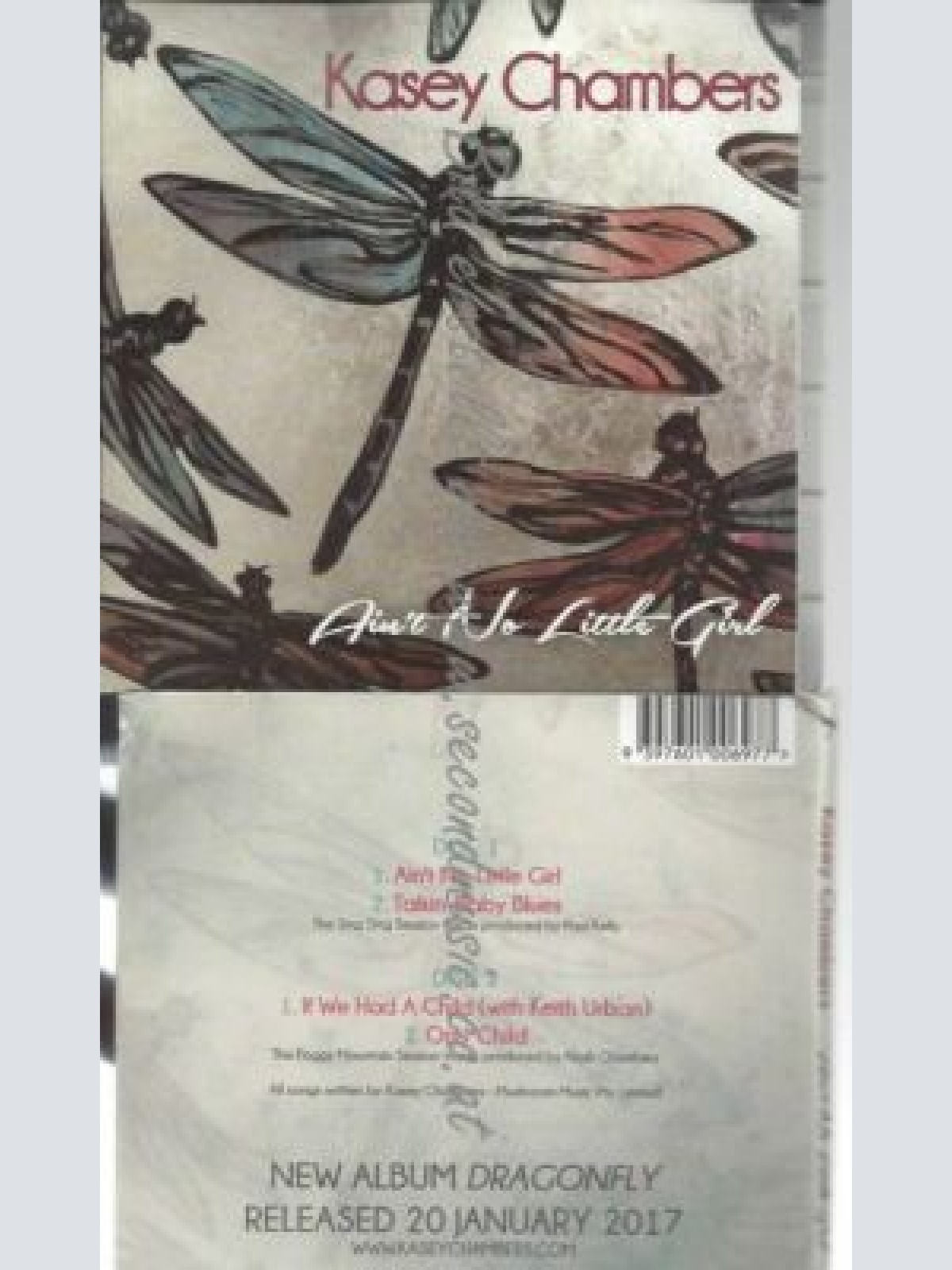 CD--KASEY CHAMBERS--AIN'T NO LITTLE GIRL