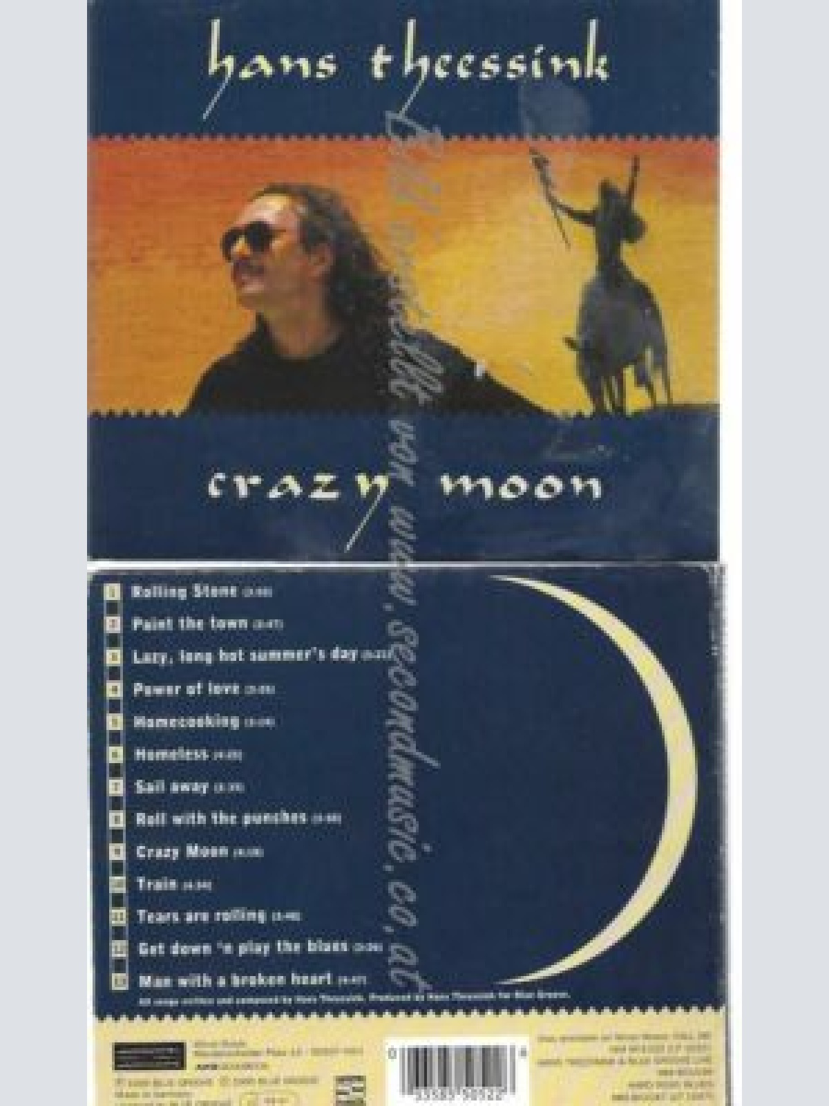 CD--HANS THEESSINK--CRAZY MOON
