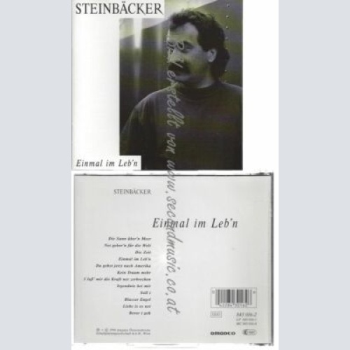 CD--GERT STEINBACKER UND STEINBAECKER--EINMAL IM LEB'N