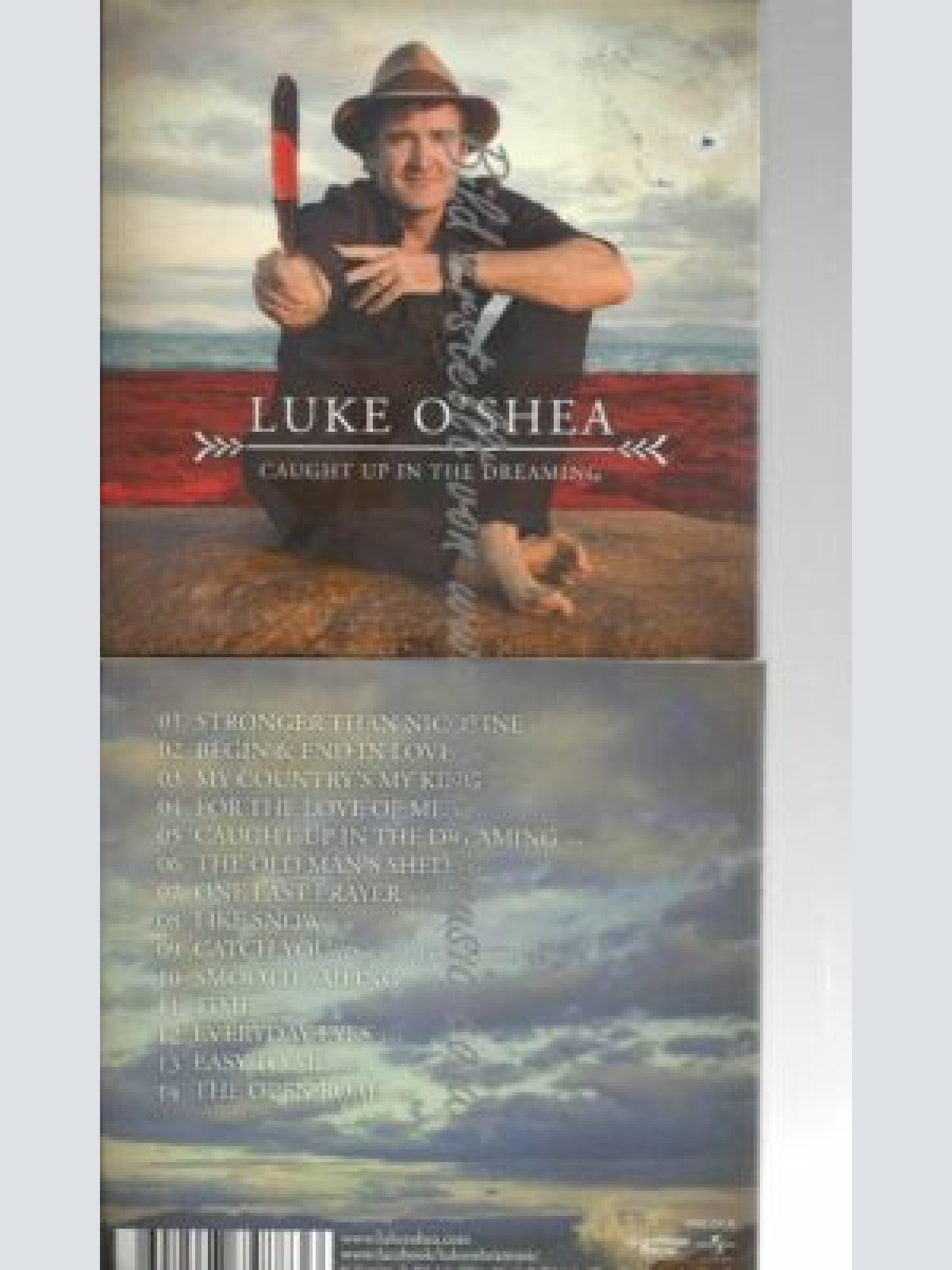 CD--LUKE O'SHEA--CAUGHT UP IN THE DREAMING